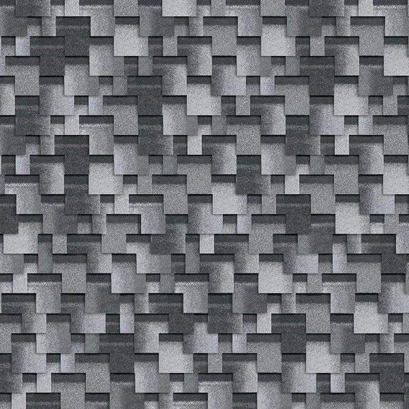 Гибкая битумная черепица Shinglas Ультра Фокстрот, неро Гибкая битумная черепица Shinglas Ультра Фокстрот, неро